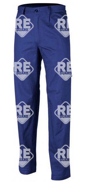 Industry királykék deréknadrág, 65%PES-35%pamut, 245g L