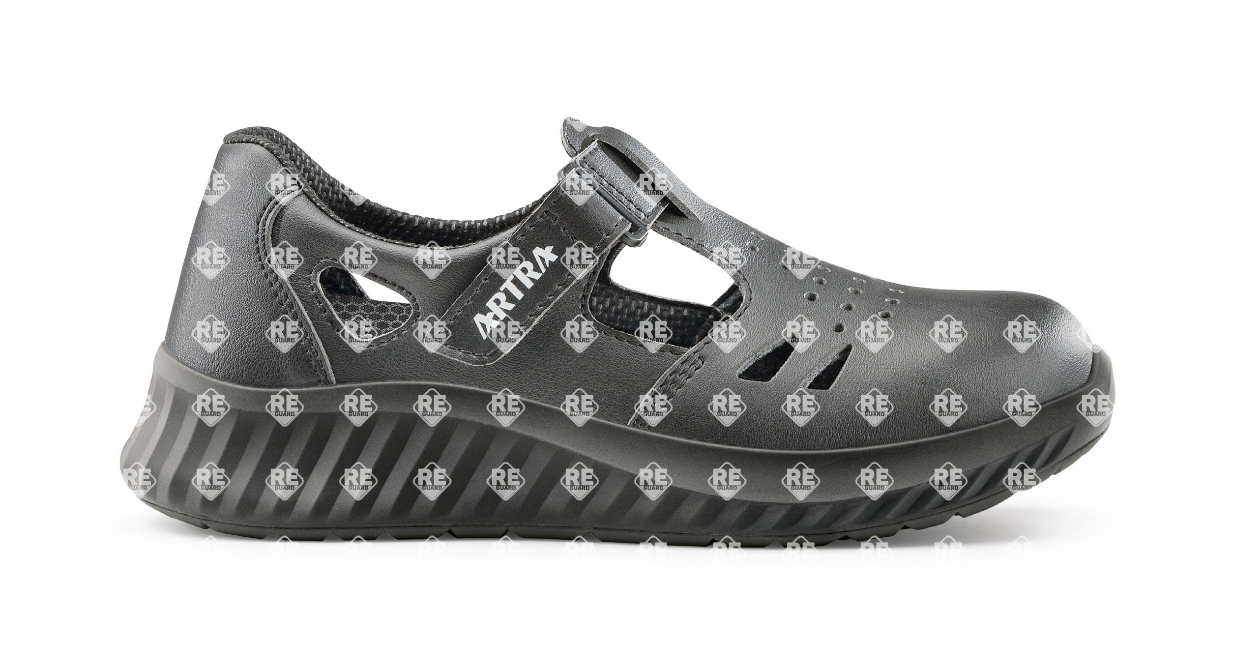 ARTRA ARMEN  9007 6660 S1 SRC fekete szandál 35