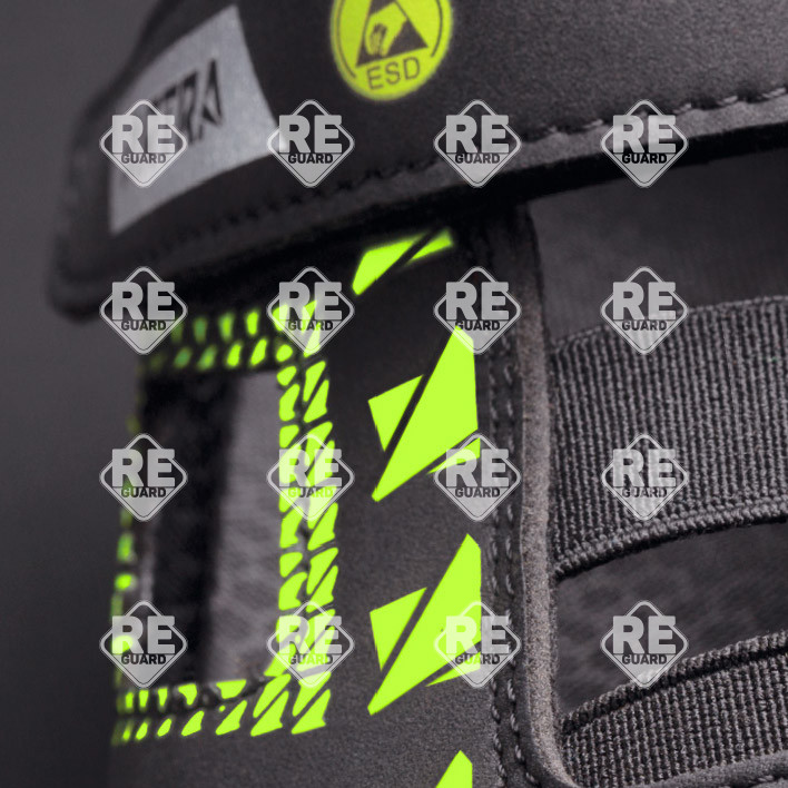 ARTRA ARSO 701 618080 S1P ESD SRC sárga/fekete szandál 35