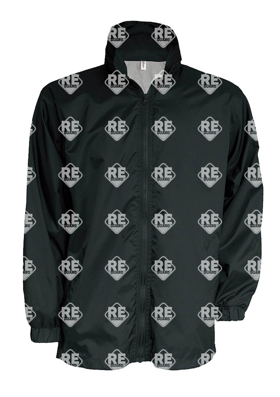 Széldzseki Eagle bélelt, fekete 2XL