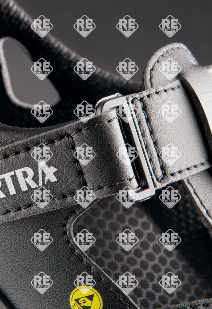 ARTRA ARMEN  9007 6660 S1 ESD SRC fekete szandál 35