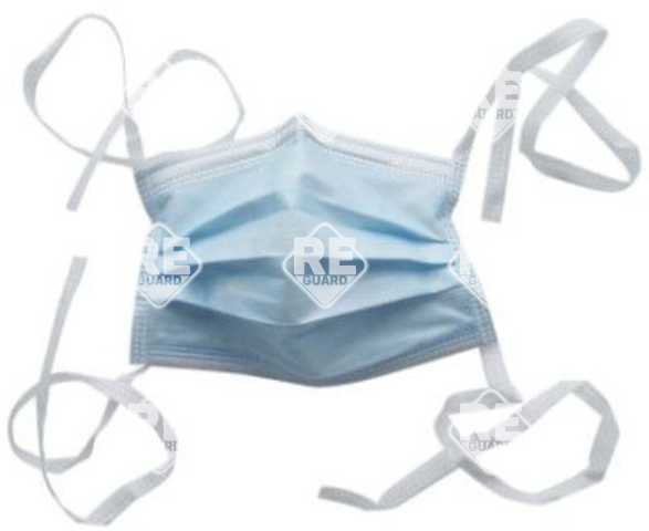 szájmaszk 3 rtg kötős KÉK