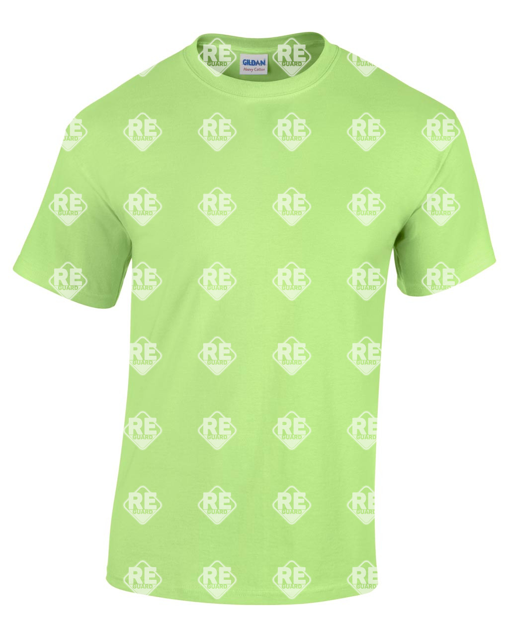 Póló Gildan 5000 környakas, kevertszálas, antik cherry red, 2XL