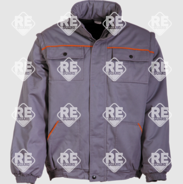 Vattakabát levehető ujjal királykék 46