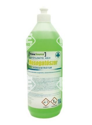 Prime Source 2076 Professional mosogatószer, lime és citromfű illat, zöld, 1L