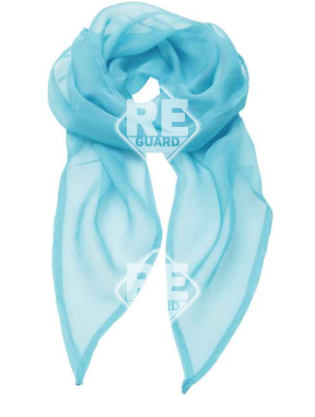 Damen Einfarbiger Chiffonschal burgund