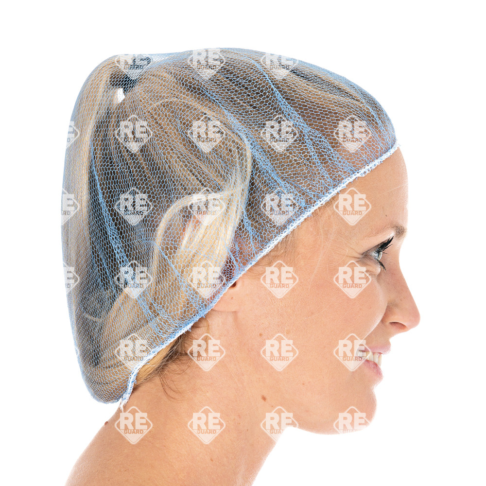 Hajháló necc anyagból Honeycomb | nylon fehér 53cm