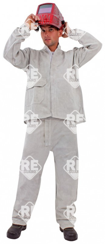 Hegesztő bőrkabát L