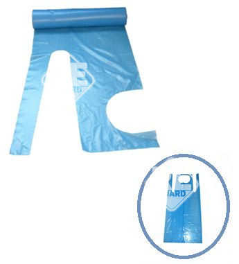 Fóliakötény Guarder 80x125 roll (200db/tekercs) kék