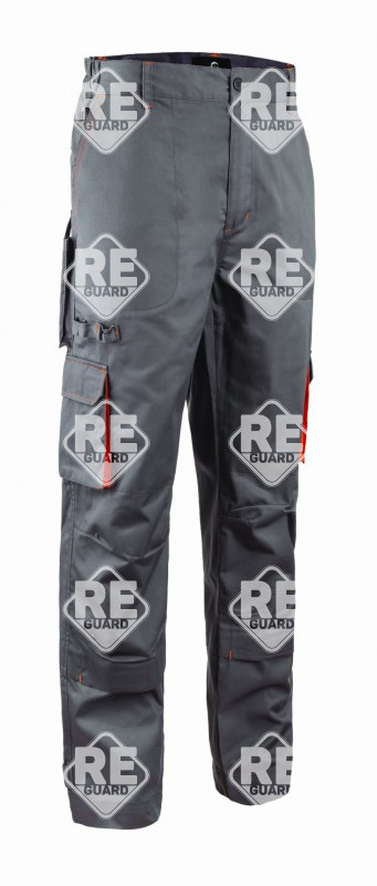 Paddock II deréknadrág szürke-narancs L