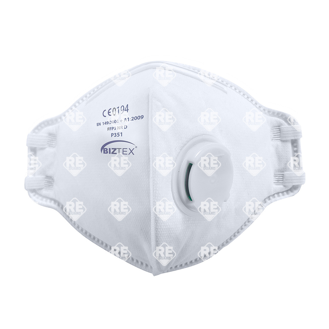 FFP3 szelepes, Dolomite, félbehajtható légzésvédő maszk