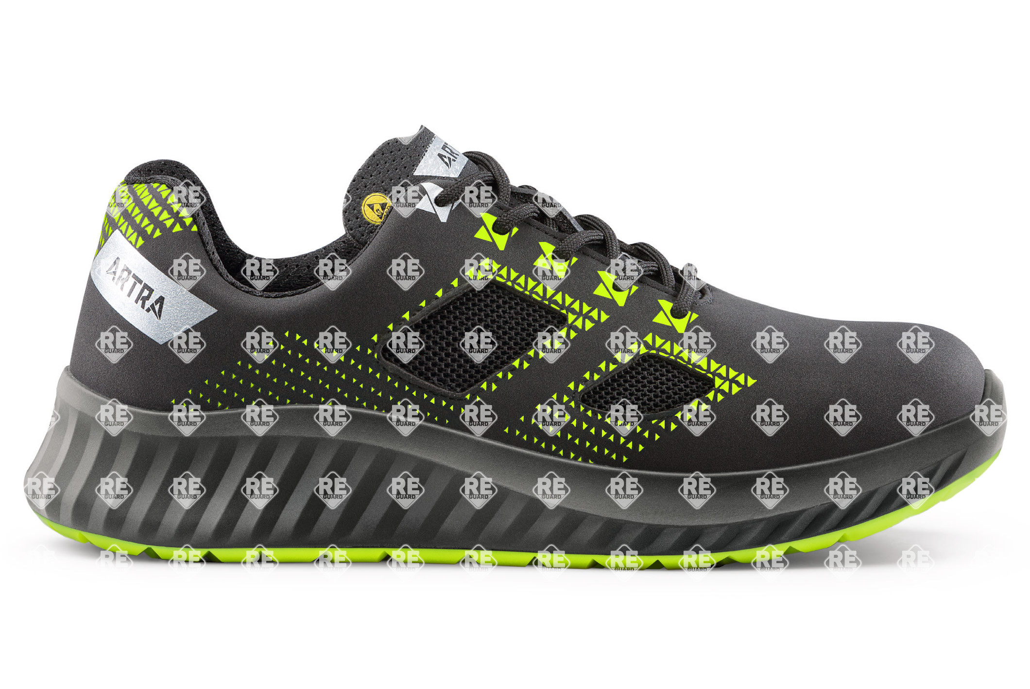 ARTRA ARCASIO 732 618080 S1P ESD SRC sárga/fekete félcipő 35