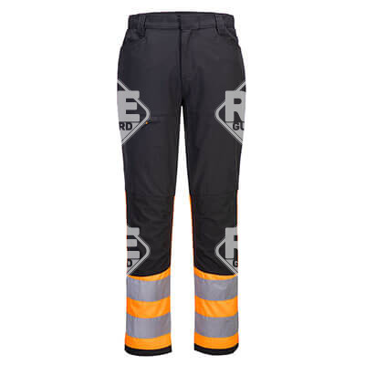 WX2 Eco Hi-Vis 1. osztályú Eco Hi-Vis szerviznadrág Narancs/Fekete 28