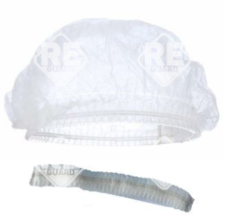 Hajháló Guarder harmonikás dupla gumis fehér