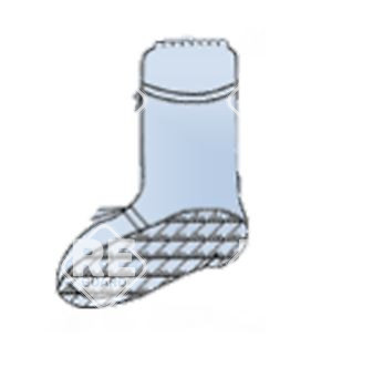 Sprayguard csizmavédő csúszásm. talp, gumis szél, 4 kötővel 36 cm 10 pár/cs.