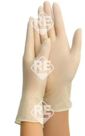 MAXTER Latex PÚDERMENTES 5,7g vizsgálókesztyű XS