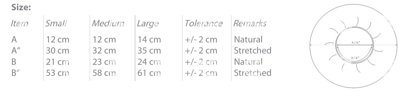 Hajháló Celos PP 58cm fehér