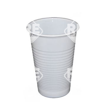 Műanyag pohár 3 dl fehér