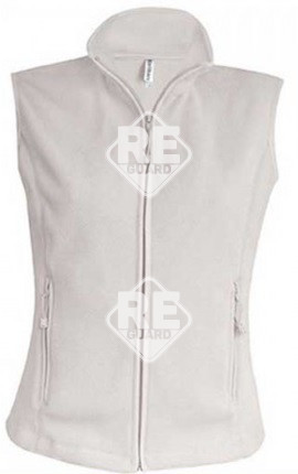 Polár mellény Kariban, férfi, beige L