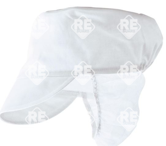 Kontytartós sapka fehér