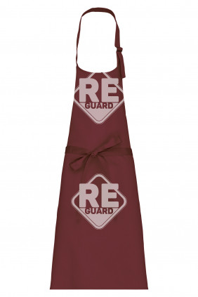 Kötény Kariban hosszú, állítható nyakpánttal sötétkék