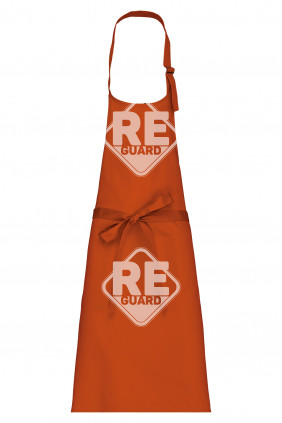 Kötény Kariban hosszú, állítható nyakpánttal sötétkék