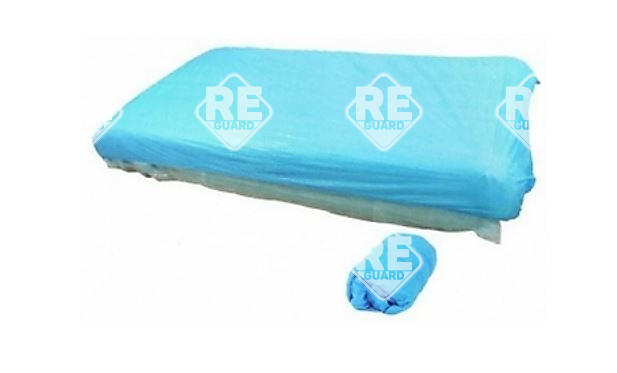 Matracvédő huzat Guarder gumis PE 210x90x20 kék