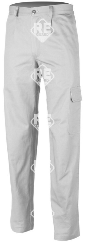 Industry királykék deréknadrág, 65%PES-35%pamut, 245g L