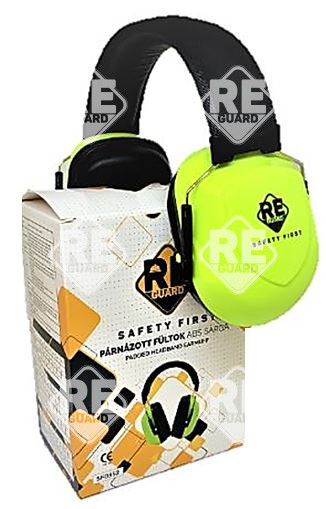 Guarder Fültok párnázott ABS sárga