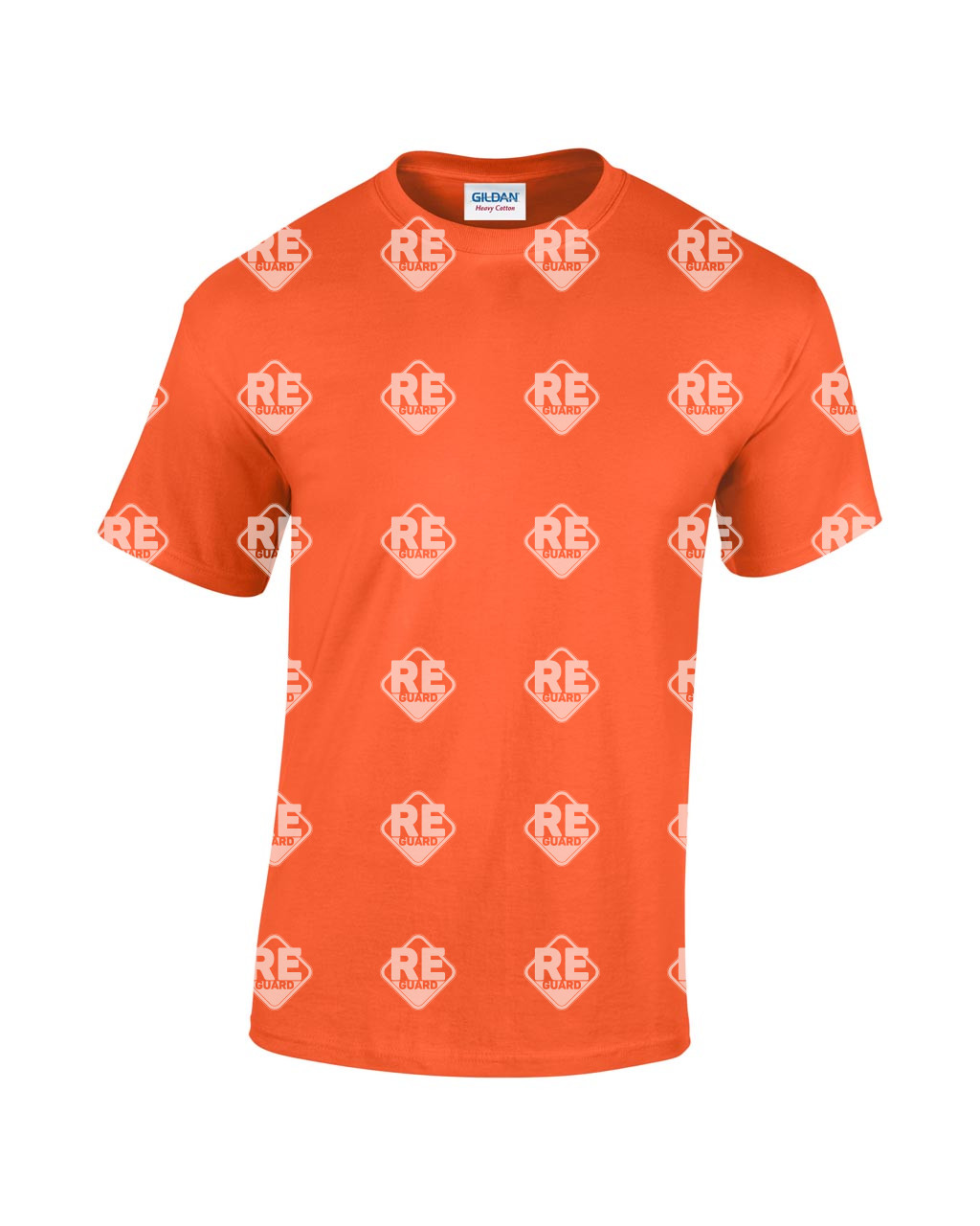 Póló Gildan 5000 környakas, kevertszálas, antik cherry red, 2XL