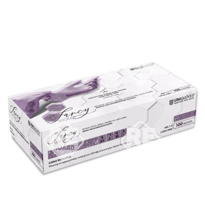 Unigloves FANCY® ROSE Nitril kesztyű XS