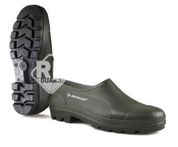 Dunlop Wellie B350611 9SYLV zöld vízálló PVC papucs 35-36