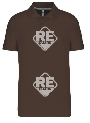 KA241 pique póló galléros fekete 2XL