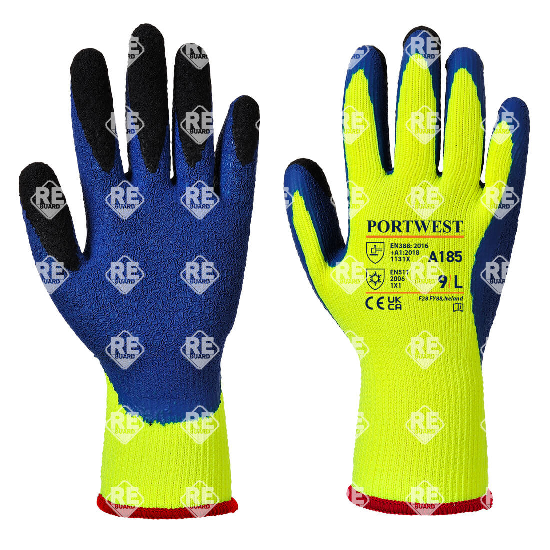 Duo-Term kesztyű narancs/kék L