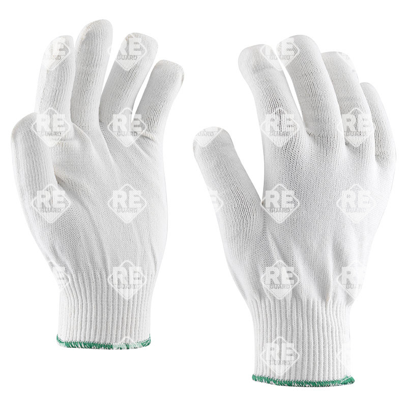 Poliamid-pamut kesztyű, 6_os, háromszálas, 14_es tűfinomságú