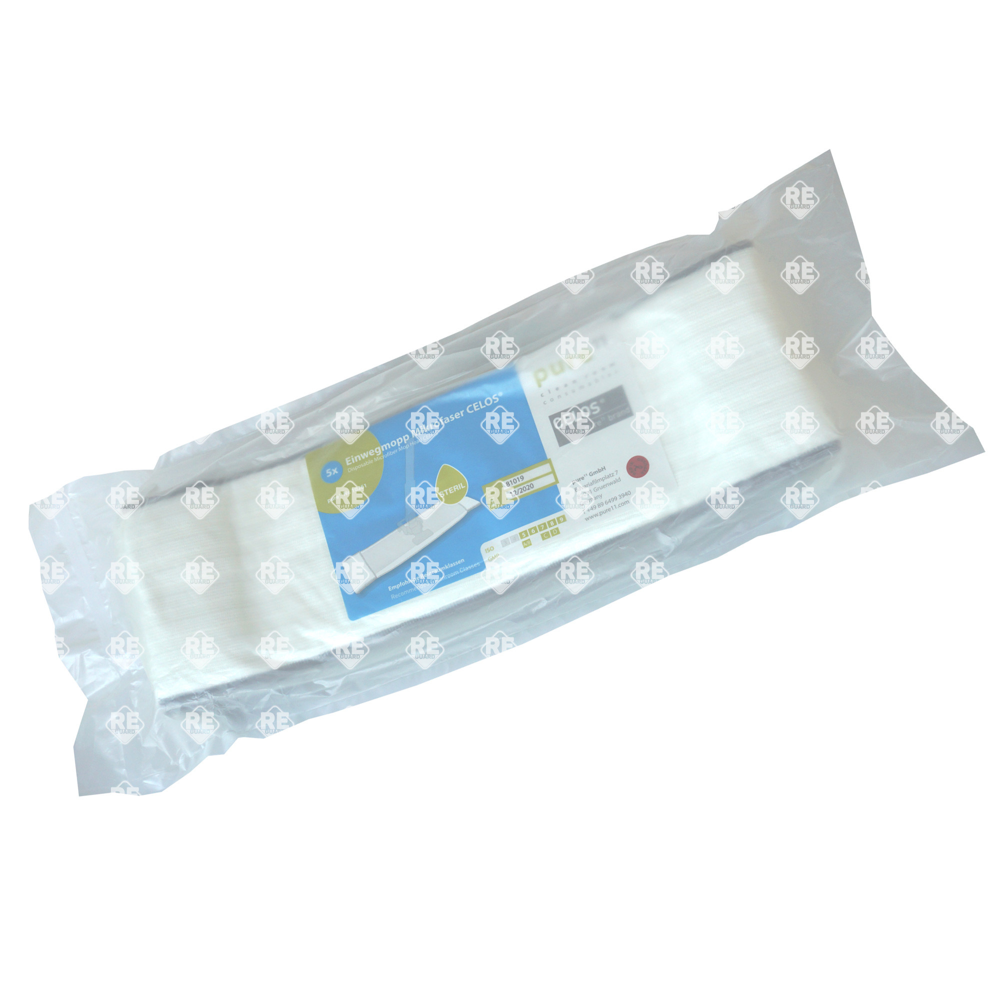 Tisztatéri mikroszálas mop eh. CELOS (5db/csomag)