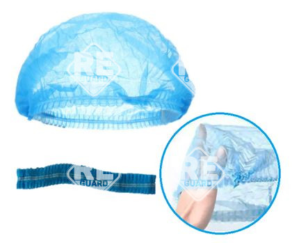 Hajháló Guarder harmonikás dupla gumis fehér