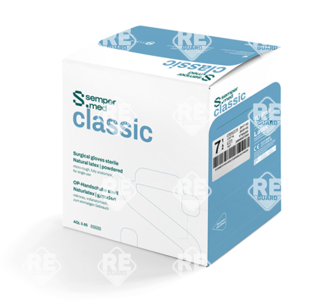 SEMPERMED® Classic púderes steril kesztyű 7