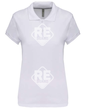 KA242 női pique póló galléros fekete 2XL