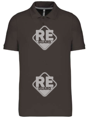 KA241 pique póló galléros fekete 2XL