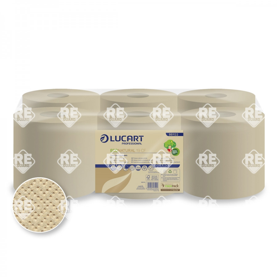 Kéztörlő EcoNatural 19 CF tekercses Lucart 2 rtg