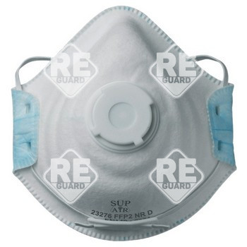 Sup Air  FFP2DSL szelepes kagyló formájú pormaszk 10 db/doboz