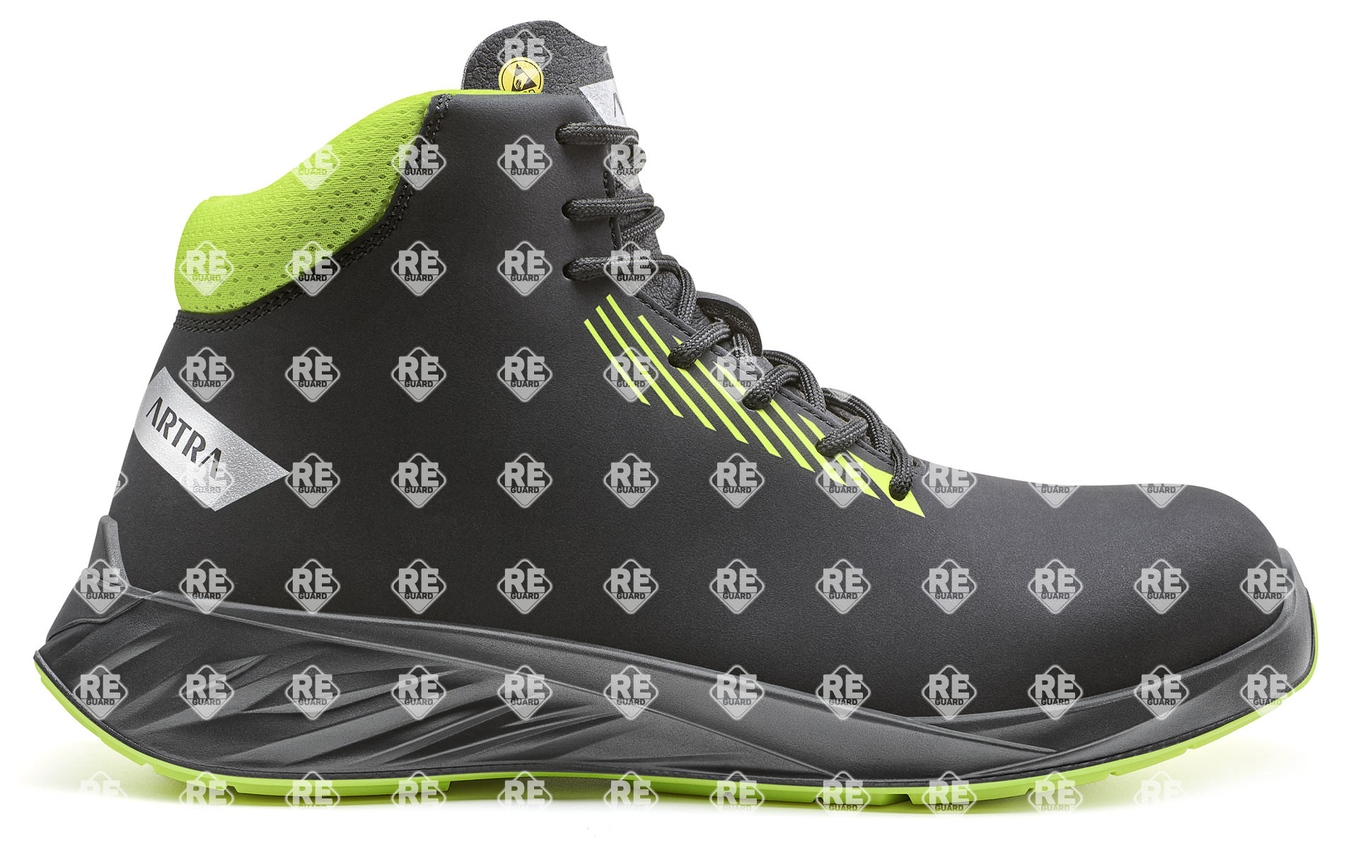 ARTRA ARYON 340 618080 S3L CI ESD fekete/sárga bakancs 35