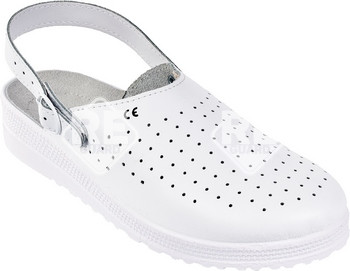 Pille fehér papucs 35