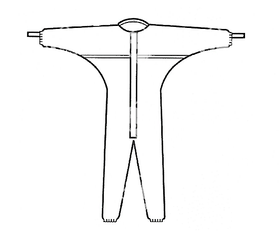 Cleanguard overall kapucni nélkül XS