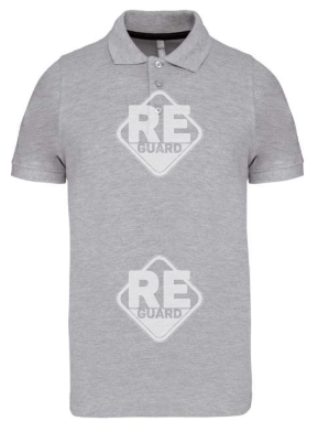 KA241 pique póló galléros fekete 2XL