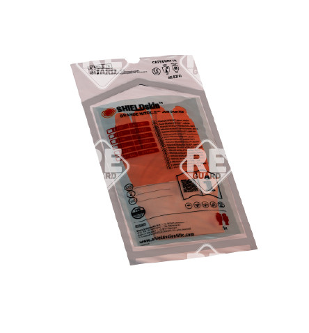 SHIELDskin ORANGE NITRILE 300 STERIL mv. kesztyű pm 20pár/csmg XS