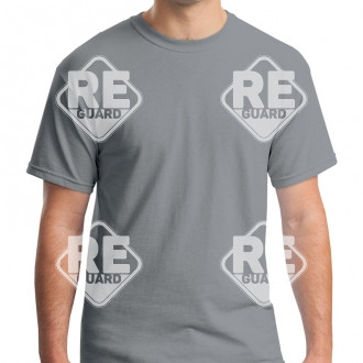 Póló Gildan 5000 környakas, kevertszálas, antik cherry red, 2XL