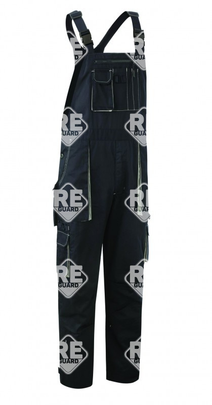 Navy II mellesnadrág sötétkék-szürke 4XL