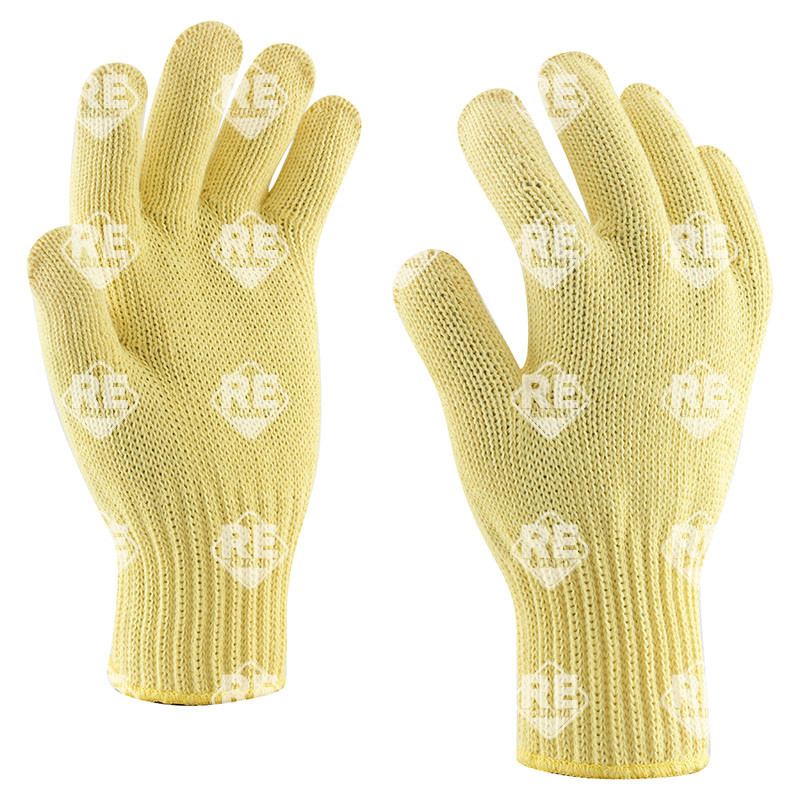 Kevlar kesztyű, 8, bélelt, négyszálas